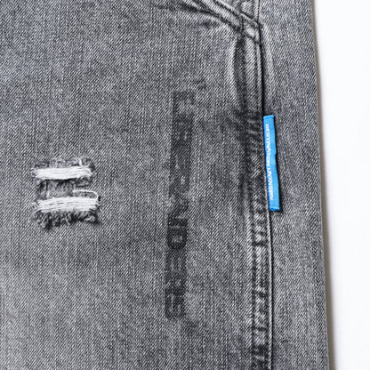 Liberaiders DAMAGED DENIM SARROUEL PANTS リベレイダース ダメージド デニム サルエル パンツ 737052601【メンズ サルエル ヴィンテージ加工 ダメージデニム 26SS】