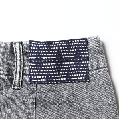 Liberaiders DAMAGED DENIM SARROUEL PANTS リベレイダース ダメージド デニム サルエル パンツ 737052601【メンズ サルエル ヴィンテージ加工 ダメージデニム 26SS】