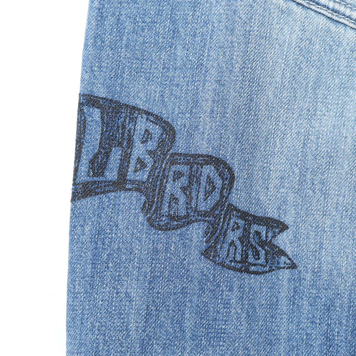 Liberaiders DAMAGED DENIM SARROUEL PANTS リベレイダース ダメージド デニム サルエル パンツ 737052601【メンズ サルエル ヴィンテージ加工 ダメージデニム 26SS】