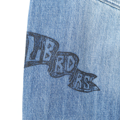 Liberaiders DAMAGED DENIM SARROUEL PANTS リベレイダース ダメージド デニム サルエル パンツ 737052601【メンズ サルエル ヴィンテージ加工 ダメージデニム 26SS】
