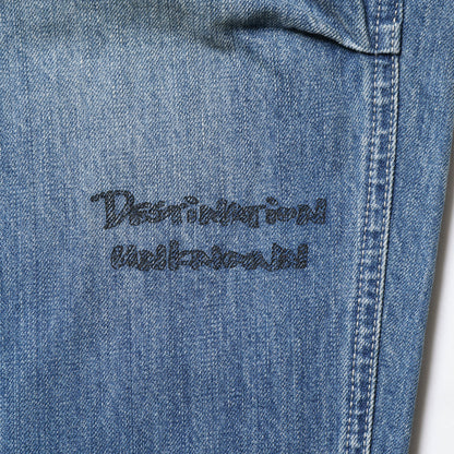 Liberaiders DAMAGED DENIM SARROUEL PANTS リベレイダース ダメージド デニム サルエル パンツ 737052601【メンズ サルエル ヴィンテージ加工 ダメージデニム 26SS】