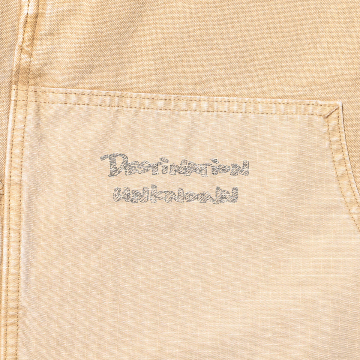 Liberaiders HANDWRITING CANVAS WORK SHORTS リベレイダース ハンドライティング キャンバス ワーク ショーツ 738022601【メンズ ショーツ ハーフパンツ カジュアルパンツ ワークパンツ 26SS】