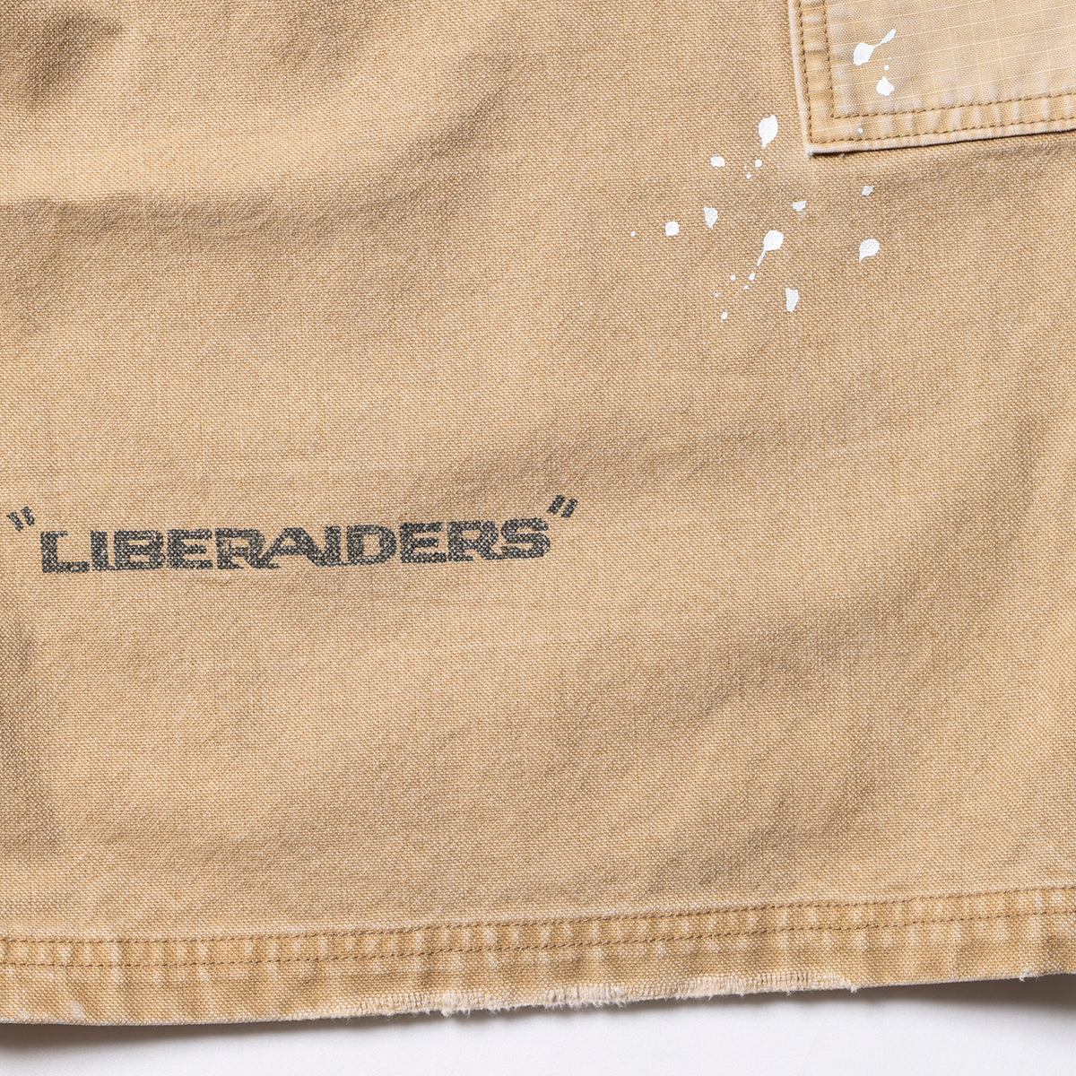 Liberaiders HANDWRITING CANVAS WORK SHORTS 738022601 – Kinetics