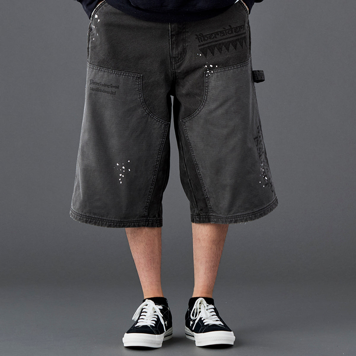 Liberaiders HANDWRITING CANVAS WORK SHORTS 738022601 – Kinetics