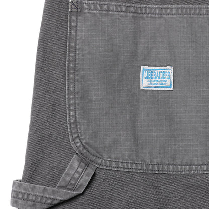 Liberaiders HANDWRITING CANVAS WORK SHORTS リベレイダース ハンドライティング キャンバス ワーク ショーツ 738022601【メンズ ショーツ ハーフパンツ カジュアルパンツ ワークパンツ 26SS】