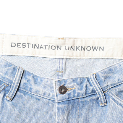 Liberaiders DAMAGED DENIM BUGGY SHORTS リベレイダース ダメージド デニム バギー ショーツ 738032601【メンズ デニムショーツ バギーショーツ ハーフパンツ カジュアルパンツ 26SS】
