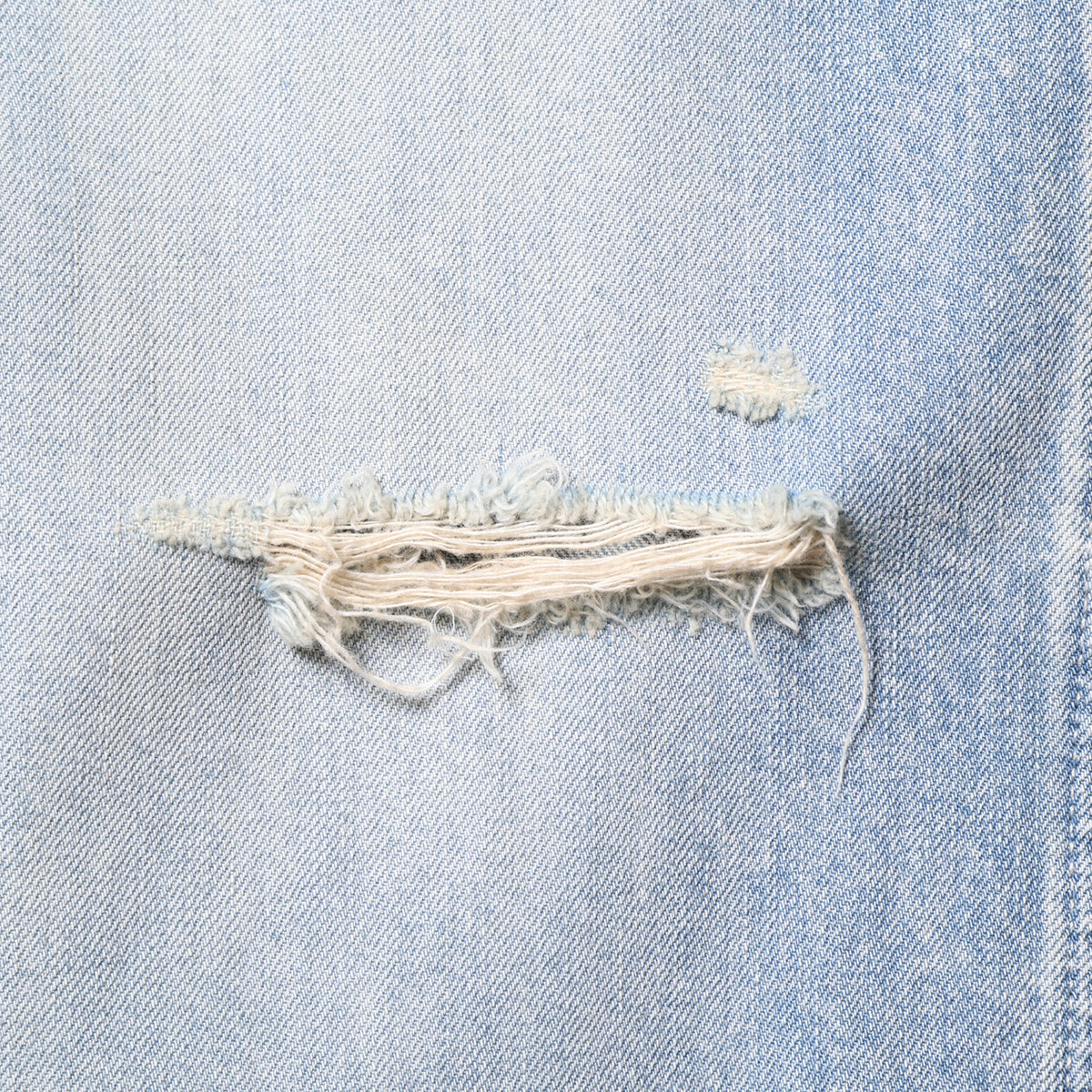 Liberaiders DAMAGED DENIM BUGGY SHORTS リベレイダース ダメージド デニム バギー ショーツ 738032601【メンズ デニムショーツ バギーショーツ ハーフパンツ カジュアルパンツ 26SS】