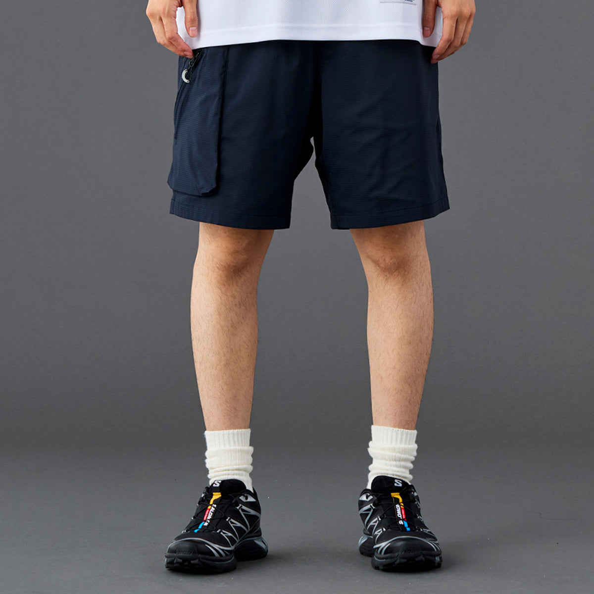 Liberaiders DOTAIR UTILITY SHORTS リベレイダース ドットエアー ユーティリティ ショーツ 738062601【メンズ シリコンワッペン 通気性 吸汗速乾性 26SS】