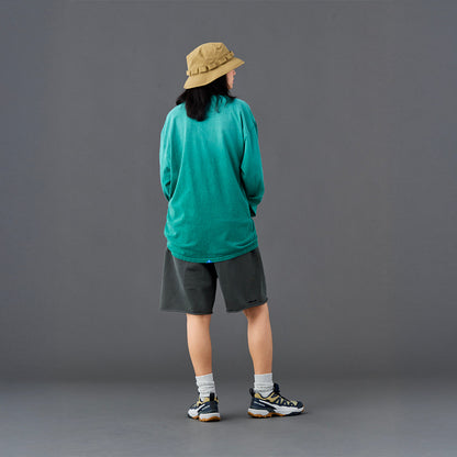 Liberaiders PIGMENT DYED SWEAT SHORTS リベレイダース ピグメントダイ スウェットショーツ 738072601【メンズ コットン素材 カットオフ ハーフパンツ 26SS】