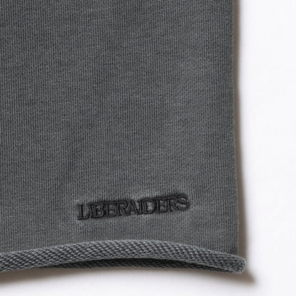 Liberaiders PIGMENT DYED SWEAT SHORTS リベレイダース ピグメントダイ スウェットショーツ 738072601【メンズ コットン素材 カットオフ ハーフパンツ 26SS】