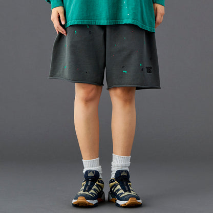 Liberaiders PIGMENT DYED SWEAT SHORTS リベレイダース ピグメントダイ スウェットショーツ 738072601【メンズ コットン素材 カットオフ ハーフパンツ 26SS】