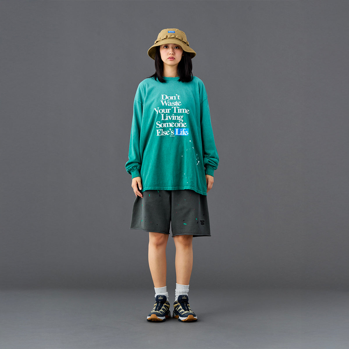 Liberaiders PIGMENT DYED SWEAT SHORTS リベレイダース ピグメントダイ スウェットショーツ 738072601【メンズ コットン素材 カットオフ ハーフパンツ 26SS】