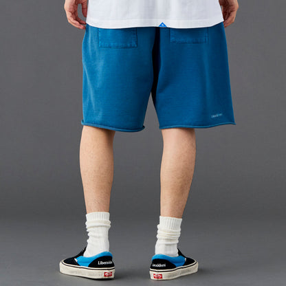 Liberaiders PIGMENT DYED SWEAT SHORTS リベレイダース ピグメントダイ スウェットショーツ 738072601【メンズ コットン素材 カットオフ ハーフパンツ 26SS】