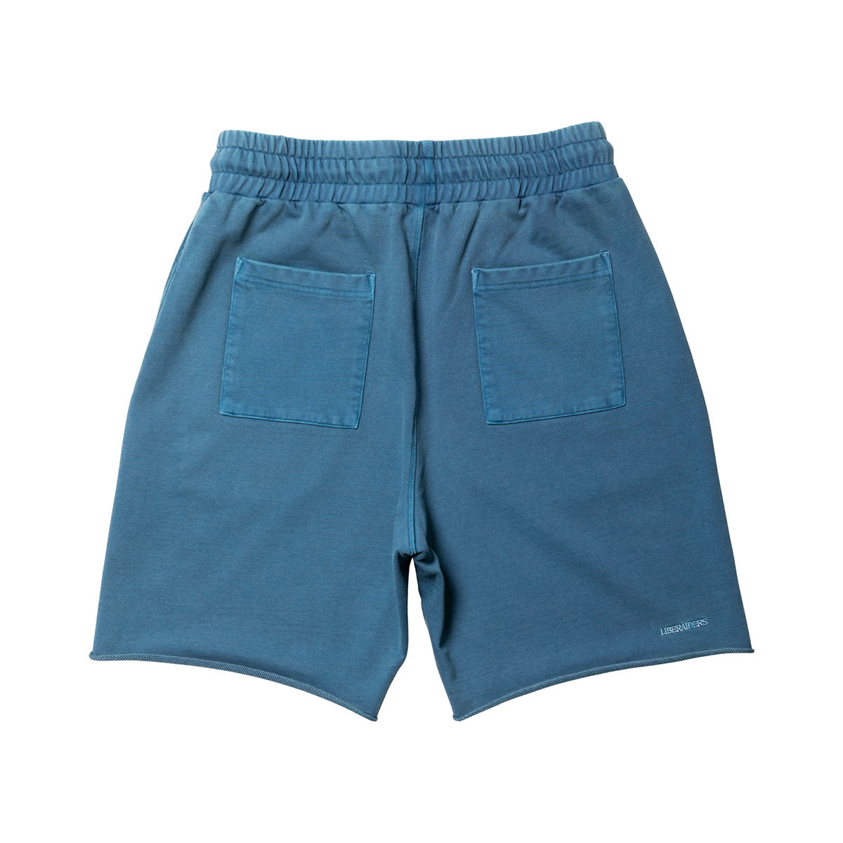 Liberaiders PIGMENT DYED SWEAT SHORTS リベレイダース ピグメントダイ スウェットショーツ 738072601【メンズ コットン素材 カットオフ ハーフパンツ 26SS】