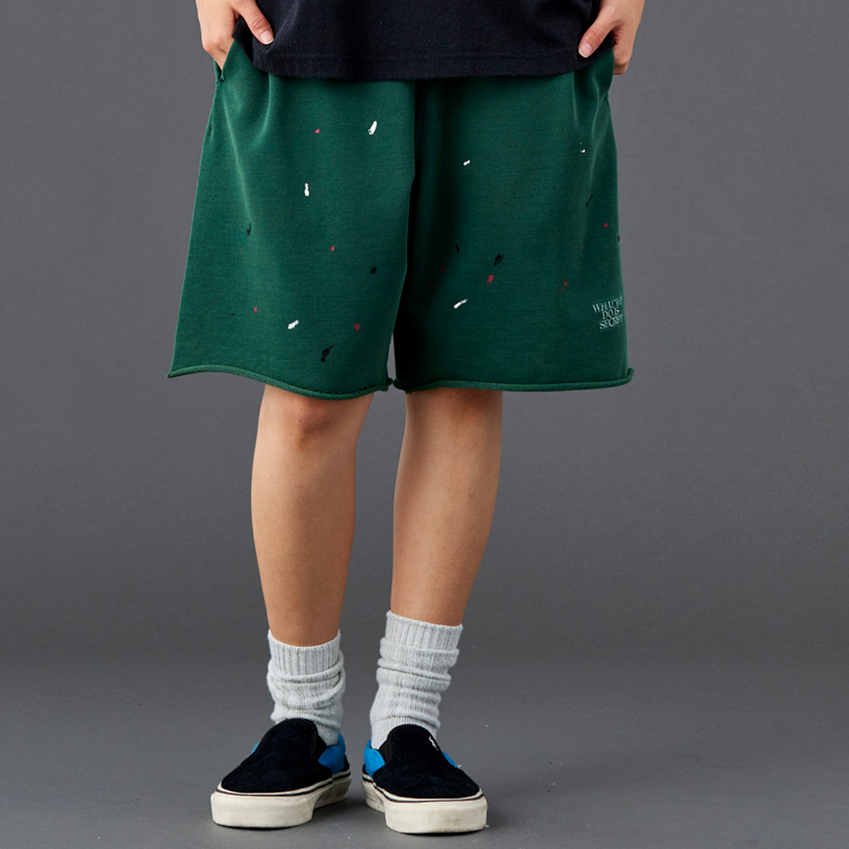 Liberaiders PIGMENT DYED SWEAT SHORTS 738072601 – Kinetics