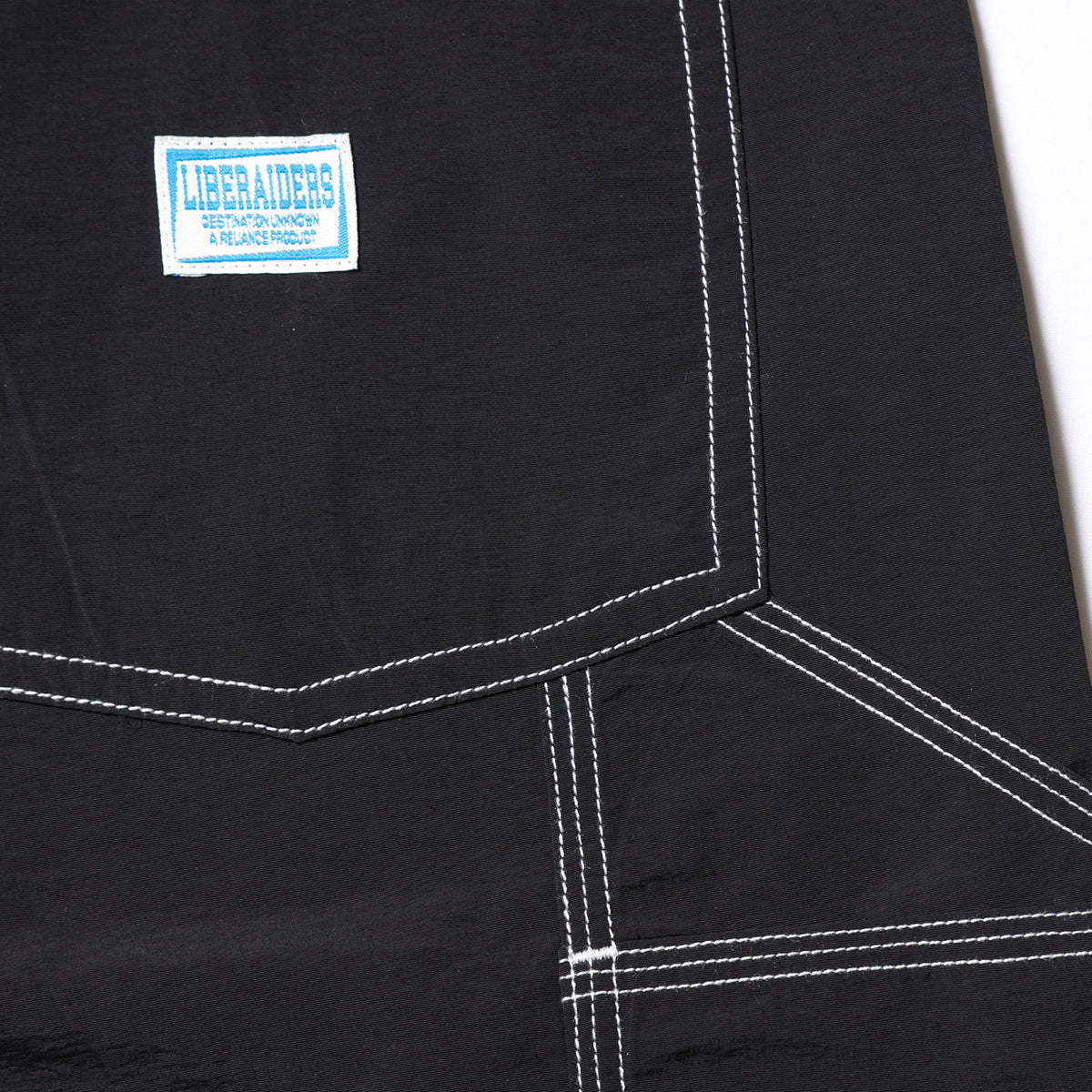 Liberaiders NYLON PAINTER SHORTS リベレイダース ナイロン ペインター ショーツ 738082601【メンズ 撥水 ナイロン生地 ホワイトステッチ 26SS】