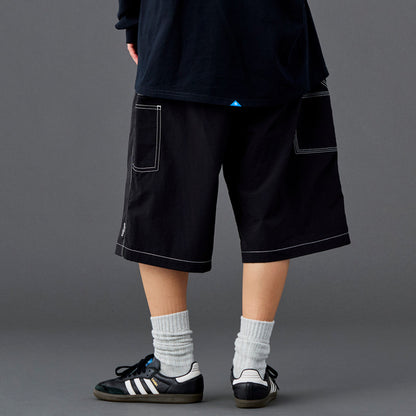 Liberaiders NYLON PAINTER SHORTS リベレイダース ナイロン ペインター ショーツ 738082601【メンズ 撥水 ナイロン生地 ホワイトステッチ 26SS】