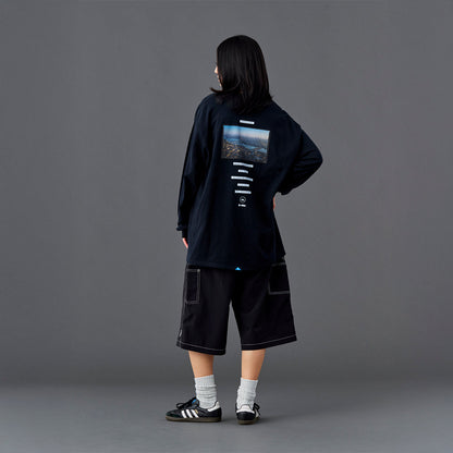 Liberaiders NYLON PAINTER SHORTS リベレイダース ナイロン ペインター ショーツ 738082601【メンズ 撥水 ナイロン生地 ホワイトステッチ 26SS】