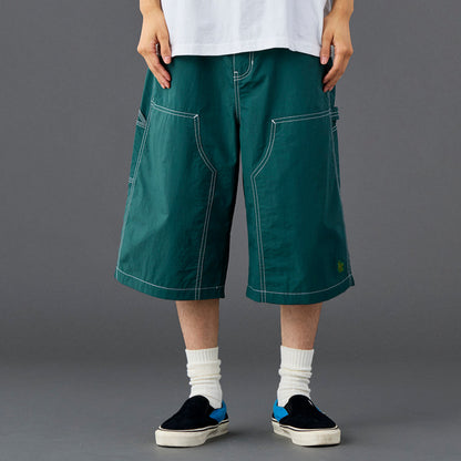 Liberaiders NYLON PAINTER SHORTS リベレイダース ナイロン ペインター ショーツ 738082601【メンズ 撥水 ナイロン生地 ホワイトステッチ 26SS】