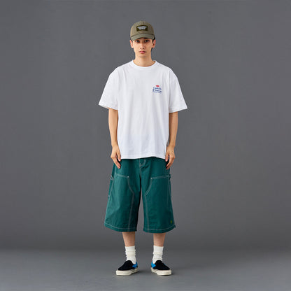 Liberaiders NYLON PAINTER SHORTS リベレイダース ナイロン ペインター ショーツ 738082601【メンズ 撥水 ナイロン生地 ホワイトステッチ 26SS】