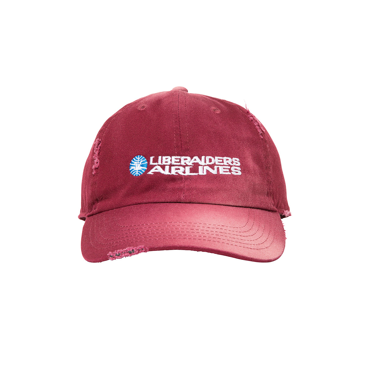 Liberaiders FADED AIRLINE CAP リベレイダース フェイデッド エアライン キャップ 739012601【メンズ キャップ ロゴ刺繍 コットン素材 26SS】
