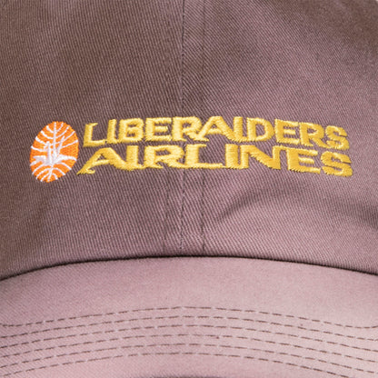 Liberaiders FADED AIRLINE CAP リベレイダース フェイデッド エアライン キャップ 739012601【メンズ キャップ ロゴ刺繍 コットン素材 26SS】