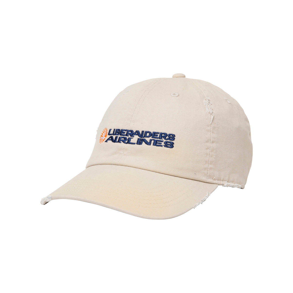 Liberaiders FADED AIRLINE CAP リベレイダース フェイデッド エアライン キャップ 739012601【メンズ キャップ ロゴ刺繍 コットン素材 26SS】