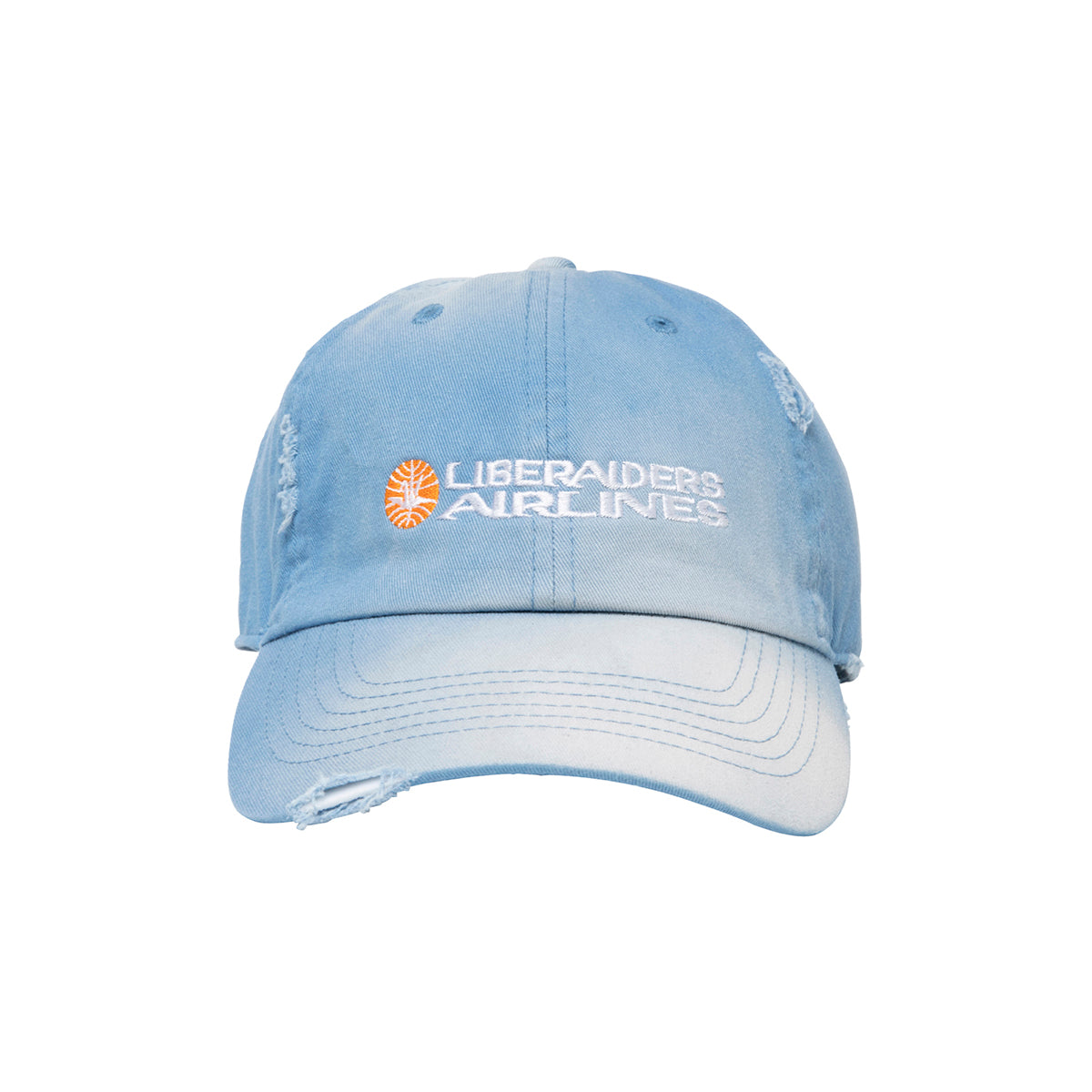 Liberaiders FADED AIRLINE CAP リベレイダース フェイデッド エアライン キャップ 739012601【メンズ キャップ ロゴ刺繍 コットン素材 26SS】