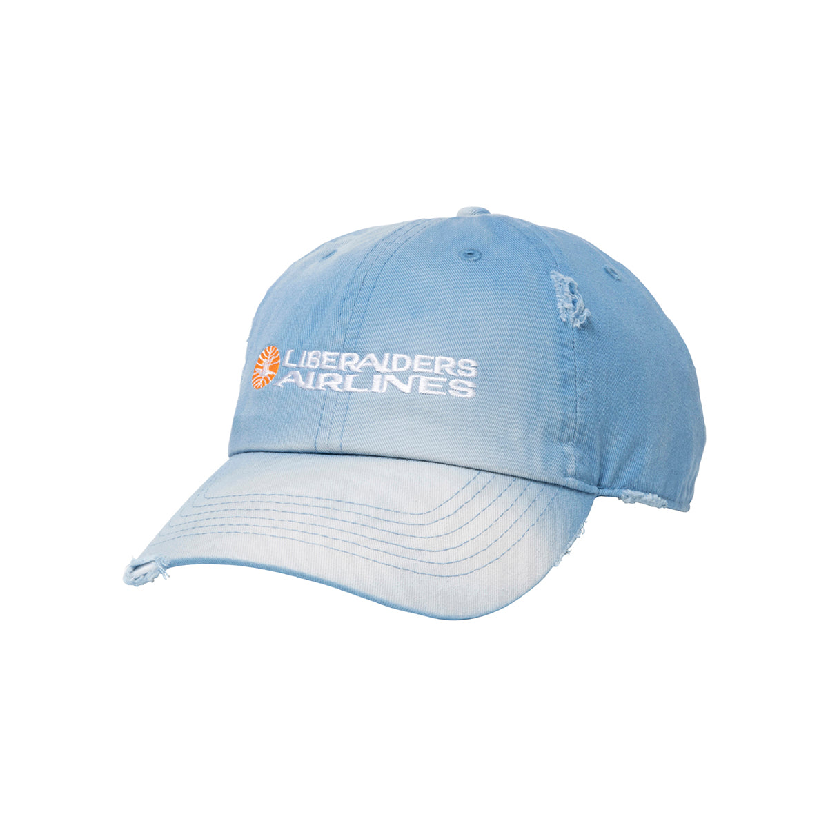 Liberaiders FADED AIRLINE CAP リベレイダース フェイデッド エアライン キャップ 739012601【メンズ キャップ ロゴ刺繍 コットン素材 26SS】