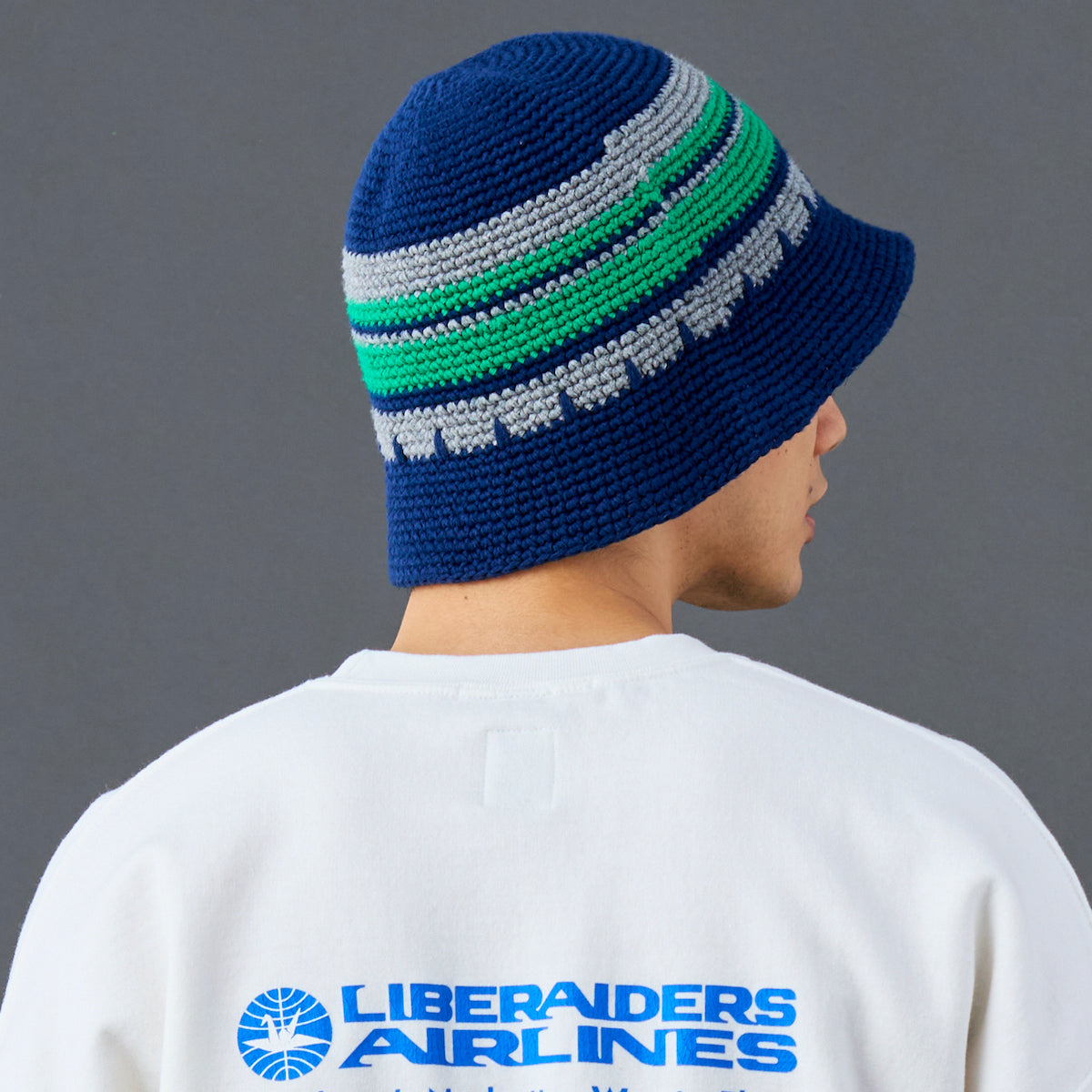 Liberaiders LR CRUSHER HAT リベレイダース LR クラッシャーハット 739072601【メンズ クラッシャーハット ニットハット 手編みハット バケットハット 26SS】