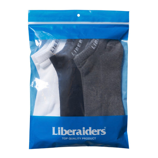 Liberaiders 3-PACK EVERYDAY SOCKS リベレイダース 3パック エブリデイ ソックス 73908【メンズ アンクルソックス 通気性 編み目 3足セット デイリーソックス 26SS】