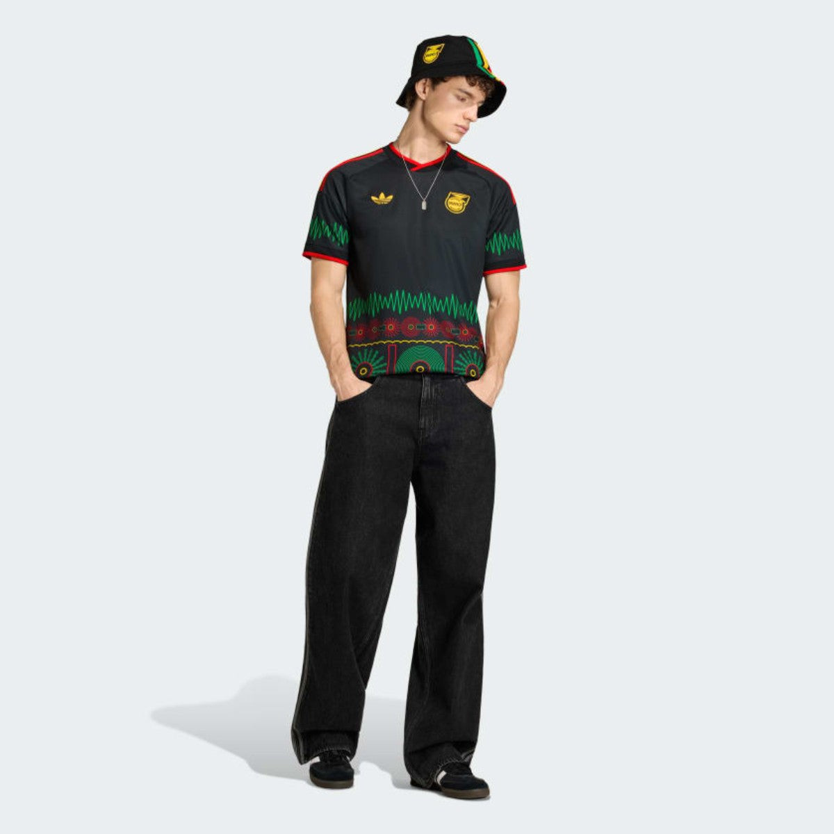 adidas originals Jamaica代表 26 × Bob Marley Away Replica Uniform アディダスオリジナルス アウェイ レプリカ ユニフォーム E5612【メンズ ユニフォーム 26SS】