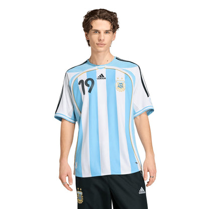 adidas originals Argentina National Team 2006 Home Uniform Messi 19 アディダスオリジナルス アルゼンチン代表 2006 ユニフォーム メッシ19 JN3708【メンズ  26SS】