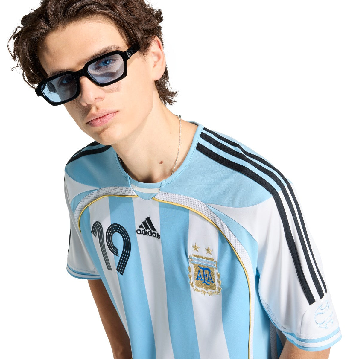 adidas originals Argentina National Team 2006 Home Uniform Messi 19 アディダスオリジナルス アルゼンチン代表 2006 ユニフォーム メッシ19 JN3708【メンズ  26SS】