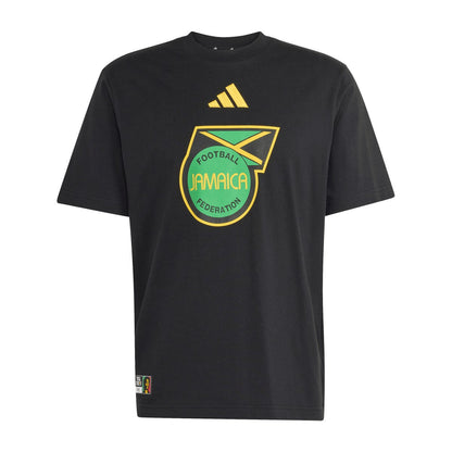 adidas originals Jamaica x Bob Marley DNA Graphic T-Shirt アディダスオリジナルス ジャマイカ × ボブ・マーリー DNA グラフィックTシャツ TU833【メンズ クルーネック レギュラーフィット シングルジャージー 通気性 26SS】