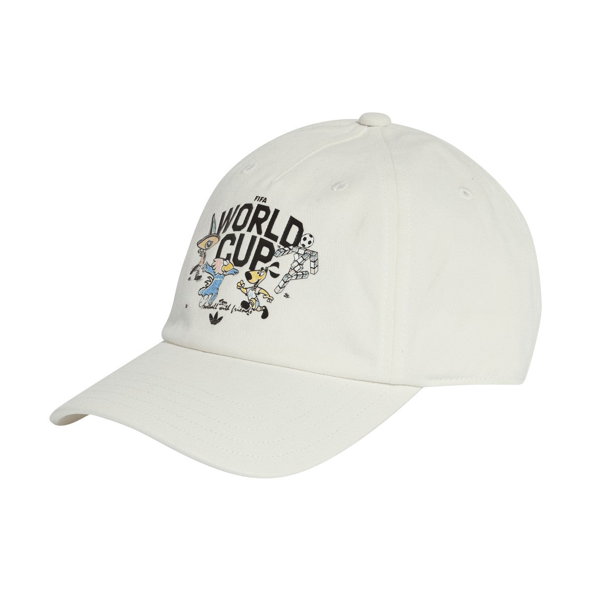 adidas originals FIFA World Cup 26 Mascot Cap アディダスオリジナルス FIFA ワールドカップ 26 マスコット キャップ KE9638【メンズ ツイル素材 26SS】