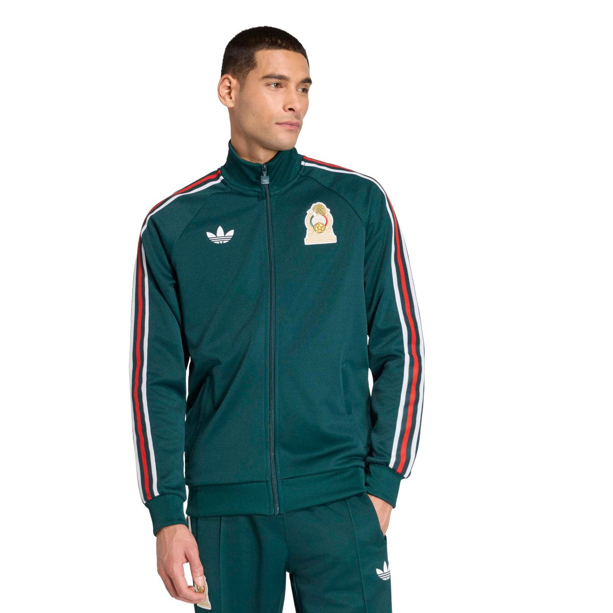 adidas originals Mexico National Team Originals Track Top アディダスオリジナルス メキシコ代表 オリジナルス トラックトップ F6706【メンズ トラックトップ レギュラーフィット 刺繍エンブレム 快適性 26SS】