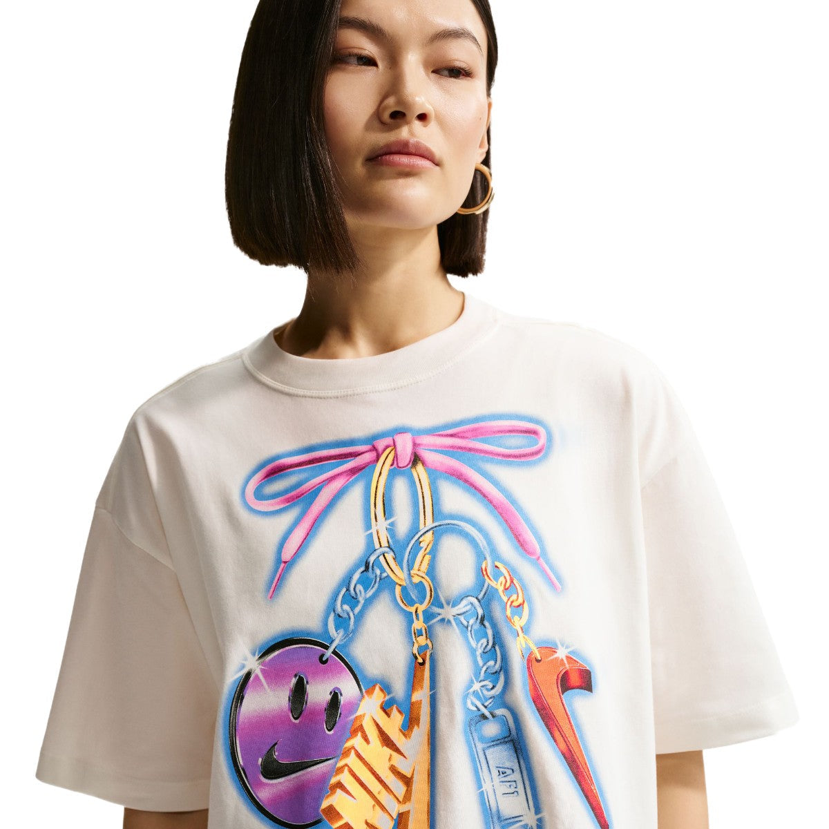 00s 90sアートtNIKE ナイキロゴ入り Tシャツ NIKE AS W NSW CLASSIC OS OC11 TEE IR7849 – Kinetics（キネティクス