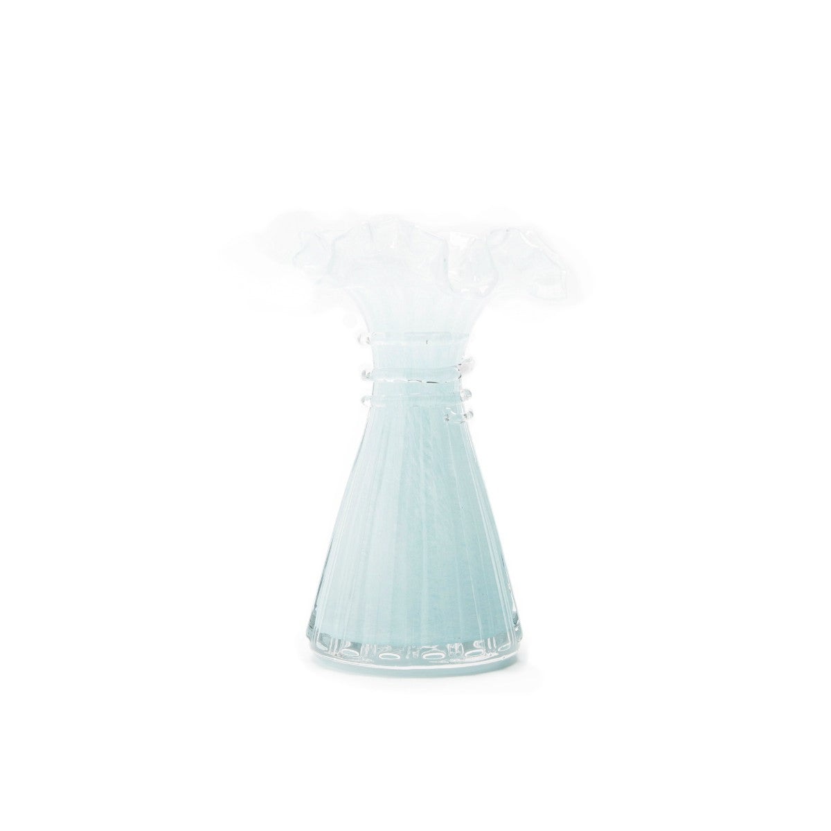 Casselini Glass Flower Vase A キャセリーニ ガラスフラワーベースA 239-608018-BLU【レディース 花瓶 インテリア 26SS】