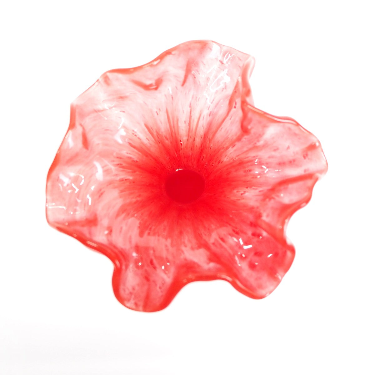 Casselini Glass Flower Vase A キャセリーニ ガラスフラワーベースA 239-608018-RED【レディース 花瓶 インテリア 26SS】