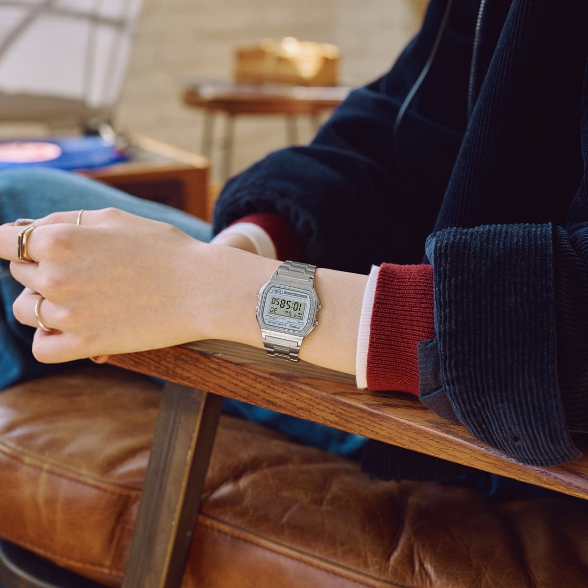 CASIO A158WEA-7JF カシオ A158WEA-7JF A158WEA-7JF【メンズ ユニセックス メタルバンド デジタル時計 26SS】