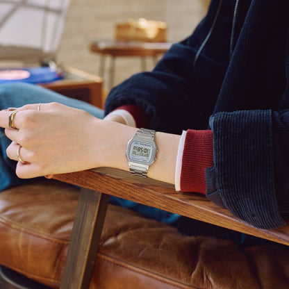 CASIO A158WEA-7JF カシオ A158WEA-7JF A158WEA-7JF【メンズ ユニセックス メタルバンド デジタル時計 26SS】