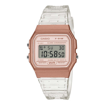 CASIO F-91WS-7A3JF カシオ F-91WS-7A3JF F-91WS-7A3JF【メンズ デジタル時計 スケルトン 軽量 26SS】