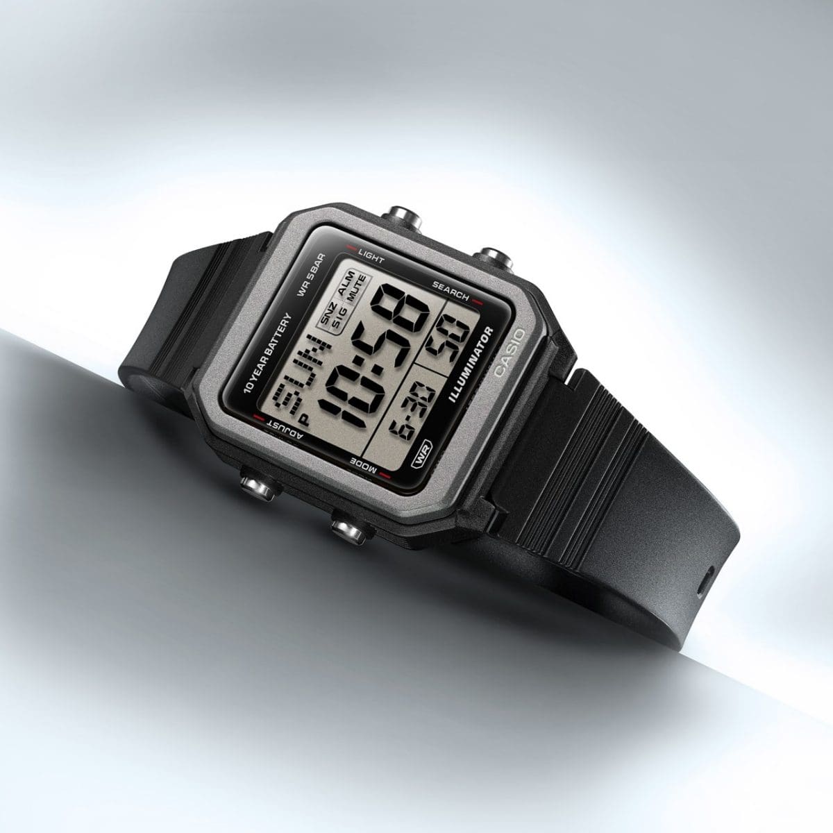 【デカ文字 】販売停止カシオW-221H-1AJF デジタル腕時計ブラック CASIO W-221H-1AJF – Kinetics（キネティクス）｜OFFICIAL ONLINE STORE