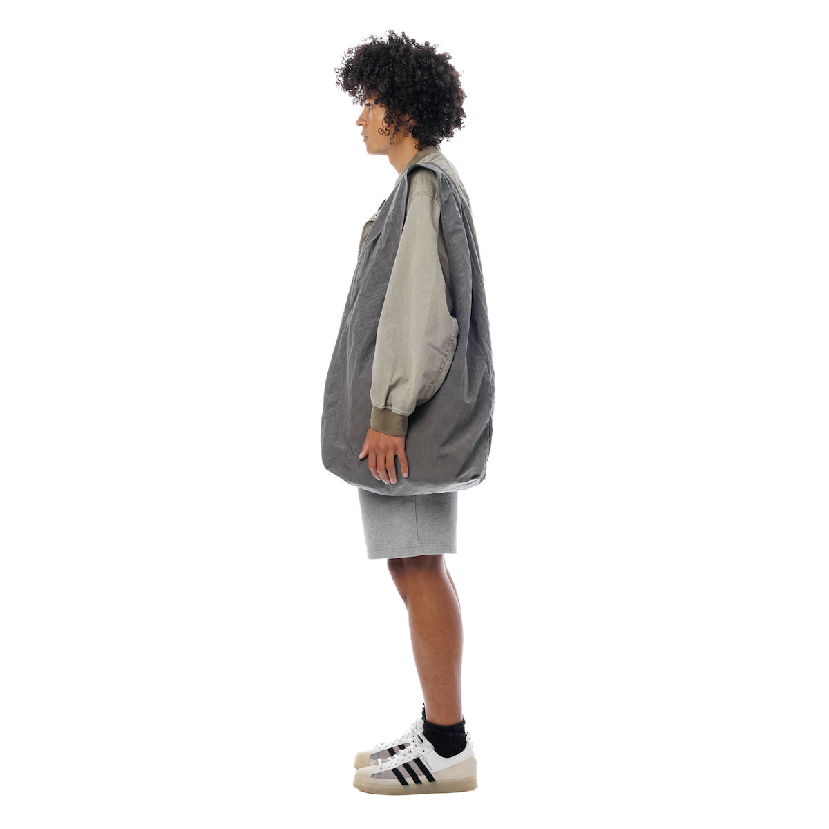 Sandinista Nylon Rip-Stop Packable Bag サンディニスタ ナイロン リップストップ パッカブル バッグ 60426PS01-AC【メンズ ナイロンバッグ パッカブルバッグ リップストップ 軽量 撥水 26SS】