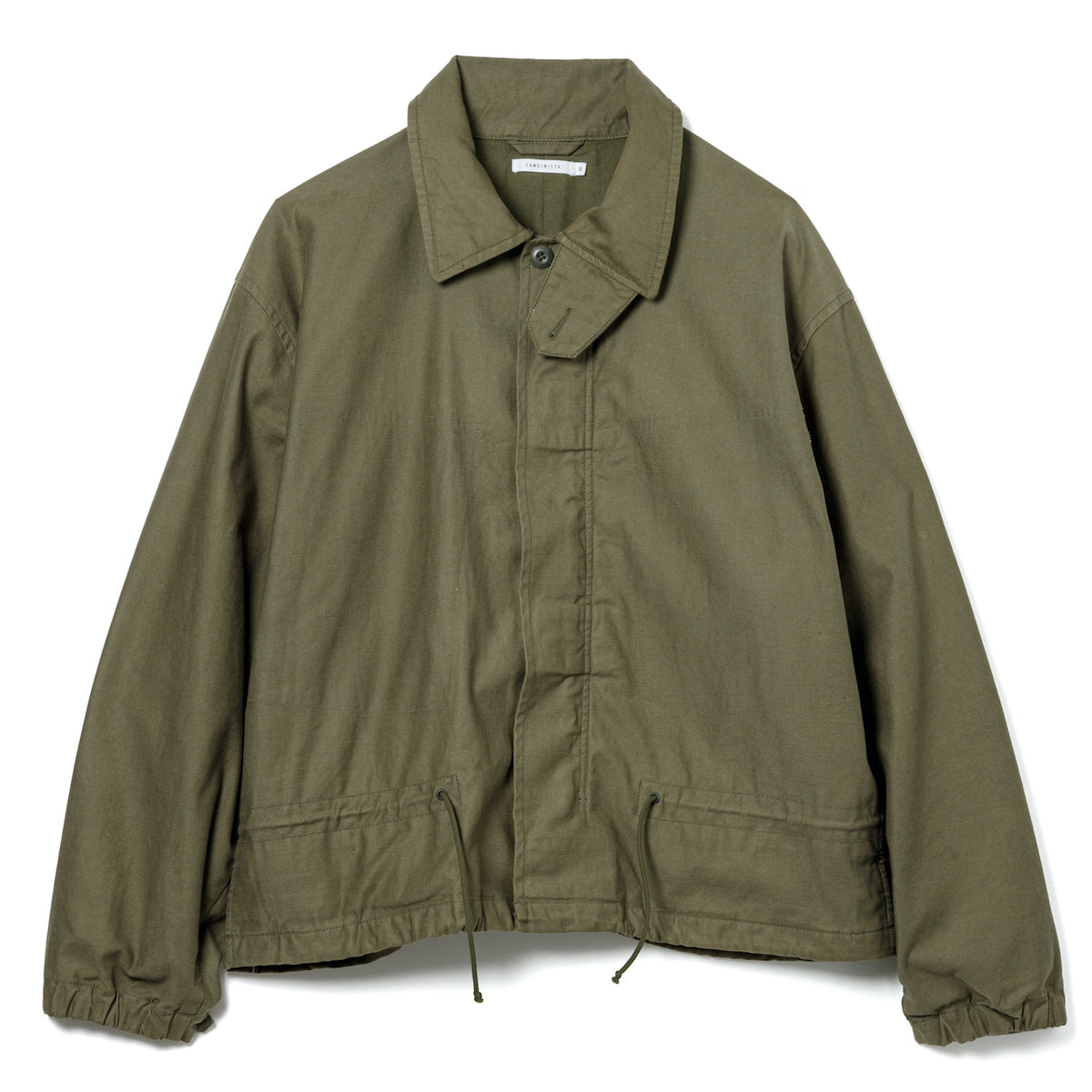 Sandinista Utility Jacket - Type2 サンディニスタ ユーティリティ ジャケット タイプ2 60426PS02-OW【メンズ ユーティリティウェア ミリタリージャケット バックサテン 裾絞り 26SS】