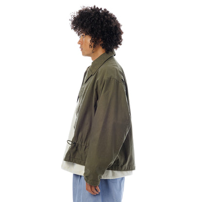 Sandinista Utility Jacket - Type2 サンディニスタ ユーティリティ ジャケット タイプ2 60426PS02-OW【メンズ ユーティリティウェア ミリタリージャケット バックサテン 裾絞り 26SS】