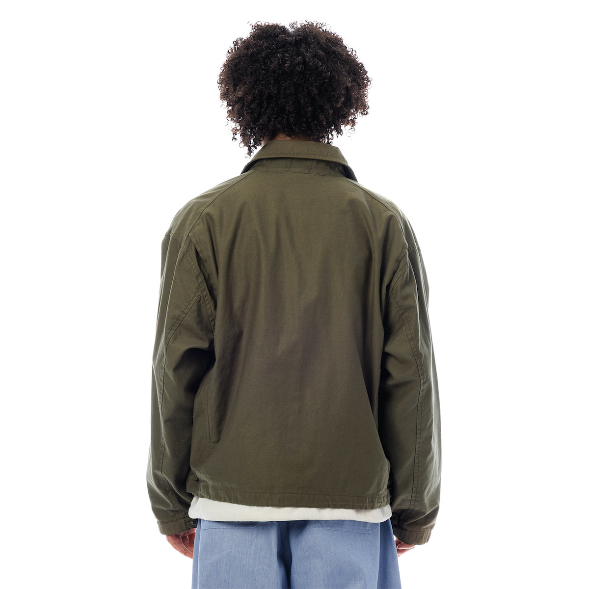Sandinista Utility Jacket - Type2 サンディニスタ ユーティリティ ジャケット タイプ2 60426PS02-OW【メンズ ユーティリティウェア ミリタリージャケット バックサテン 裾絞り 26SS】