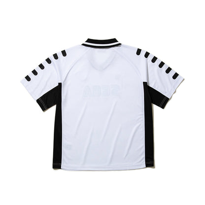 FILA FILA X SEGA FOOTBALL TEE フィラ フィラ セガ フットボール ティー CE6SAU701【メンズ コラボ 襟付き サッカーカルチャー 26SS】