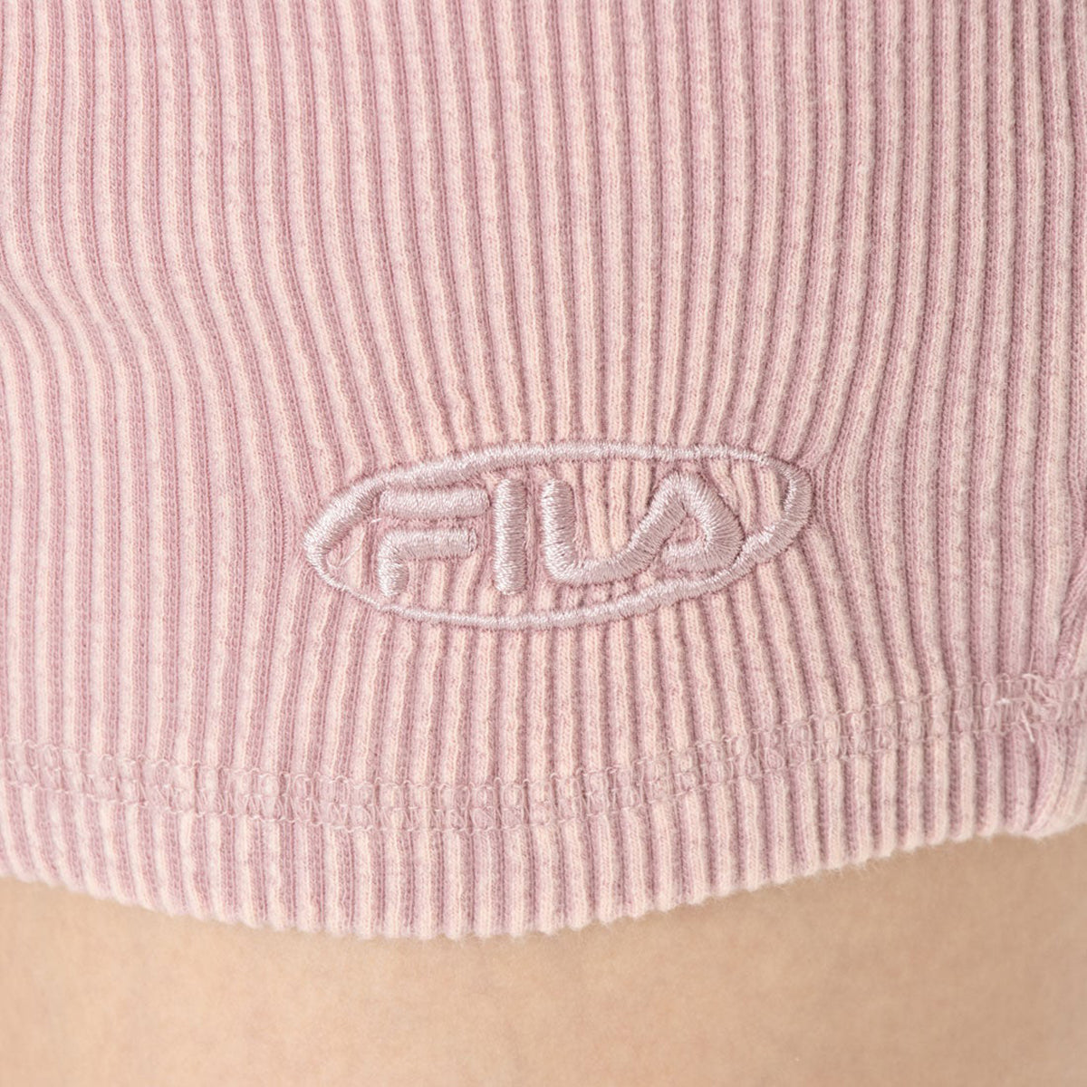 FILA PIGMENT RIB SKIRT フィラ ピグメント リブ スカート CE6SCW011【レディース 綿100% 製品染め加工 伸縮性 26SS】